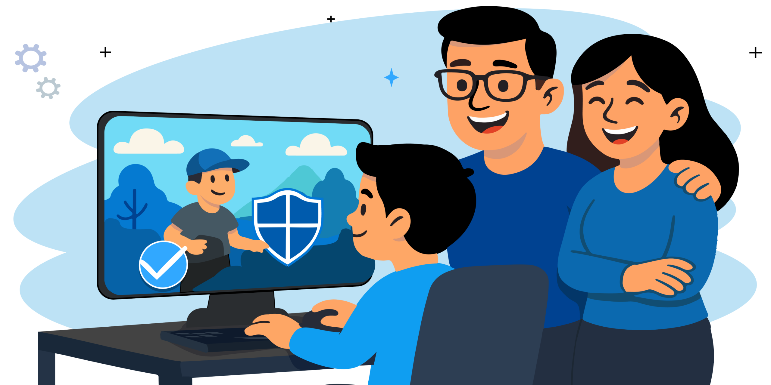 Как настроить семейную безопасность в Windows 11